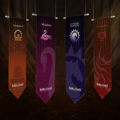 Baahubali : Sigil Banner Collection (Set of 4)