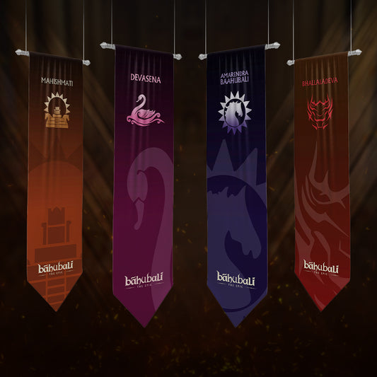 Baahubali : Sigil Banner Collection (Set of 4)