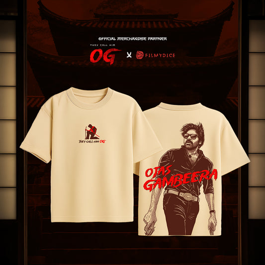 OG : Rage | Oversized Tee | Beige | They Call Him OG