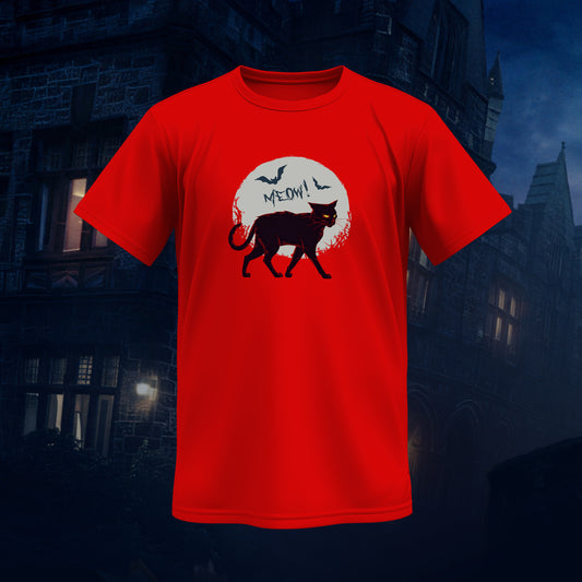 Bhooth Bangla : Meow Night - Regular Tee