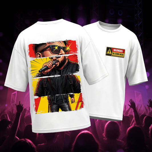OG Tour India : Storm Warning - Oversized Tee
