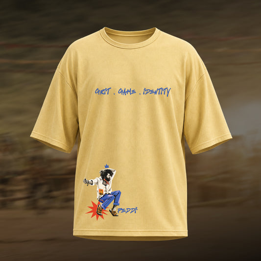 Peddi : Grit. Game. Identity - Regular Tee