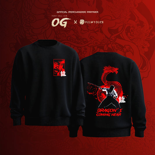 OG : Dragon | Sweatshirt | Black | They Call Him OG