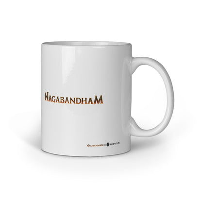 Nagabandham : Takshaka Mug – White Gold Edition